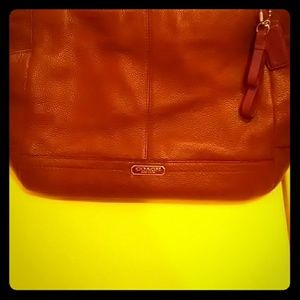 Authentic coach purple purse